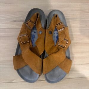 Birkenstock Women's Sandals - Tan Suede